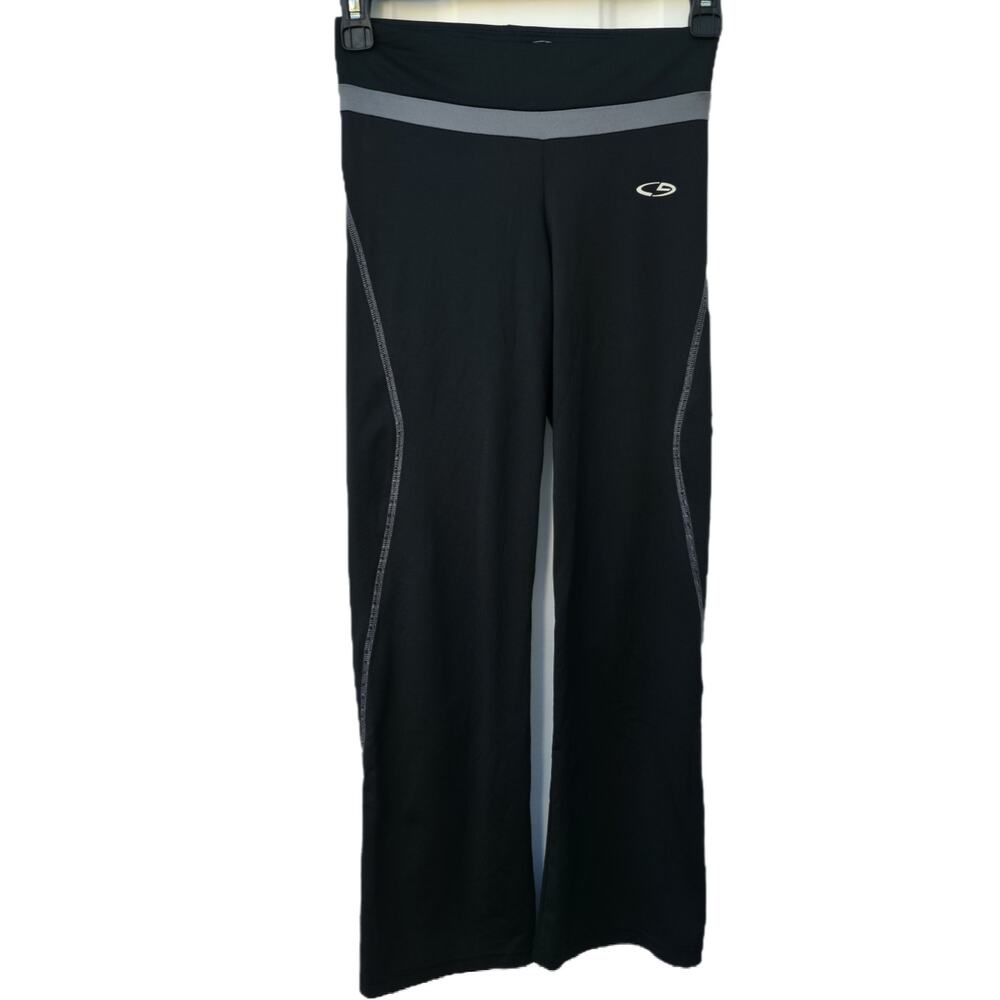 Champion Leggings Pants Medium Girls 7-8 Black Boot Cut